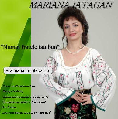 Mariana Iatagan Only your good Brother CD 